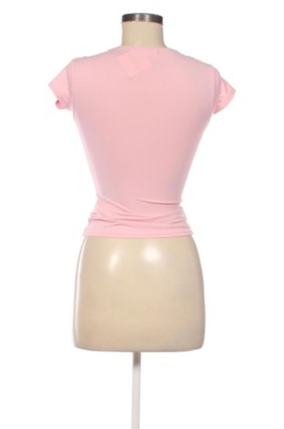 Damski T-shirt Pull&Bear, Rozmiar S, Kolor Różowy, Cena 37,99 zł