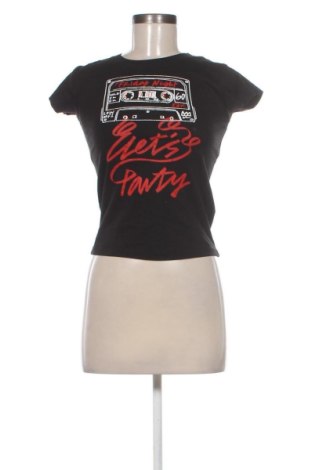 Γυναικείο t-shirt Red Valentino, Μέγεθος XS, Χρώμα Μαύρο, Τιμή 53,92 €, #136626923