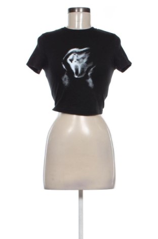 Damen T-Shirt SHEIN, Größe XS, Farbe Schwarz, Preis 18,99 €