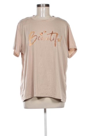 Дамска тениска SHEIN, Размер XL, Цвят Кафяв, Цена 9,20 €
