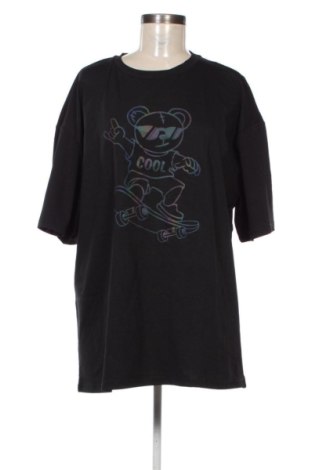 Damen T-Shirt SHEIN, Größe XXL, Farbe Schwarz, Preis 11,99 €