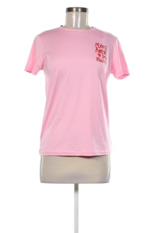 Damski T-shirt SHEIN, Rozmiar S, Kolor Różowy, Cena 48,23 zł