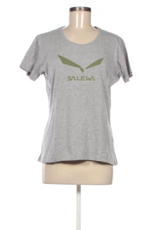 Γυναικείο t-shirt Salewa, Μέγεθος XL, Χρώμα Γκρί, Τιμή 17,46 €, #136659667