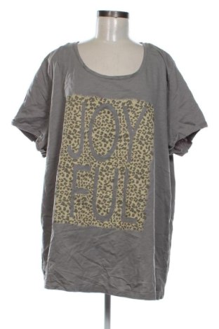 Tricou de femei Sheego, Mărime 4XL, Culoare Gri, Preț 56,99 Lei