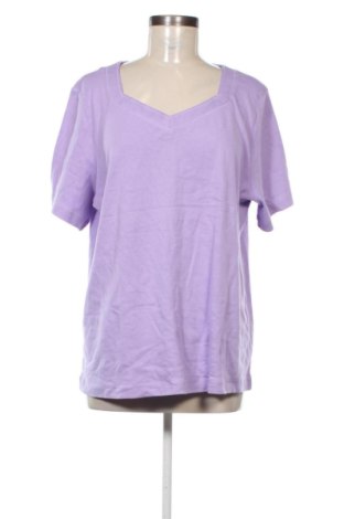 Damen T-Shirt Sheego, Größe 3XL, Farbe Lila, Preis € 12,99