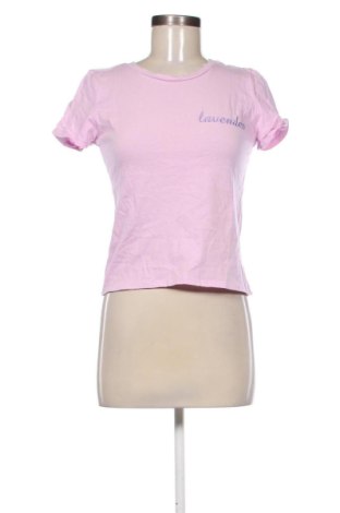 Γυναικείο t-shirt Sinsay, Μέγεθος XS, Χρώμα Ρόζ , Τιμή 9,00 €