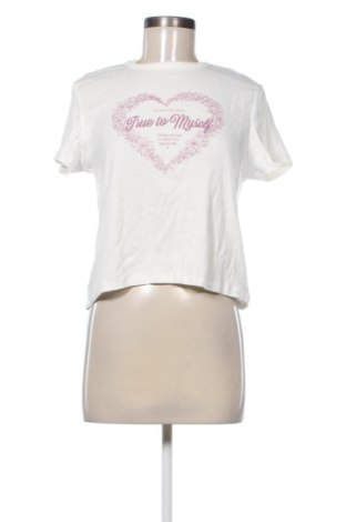 Damen T-Shirt Sinsay, Größe XL, Farbe Weiß, Preis 9,00 €