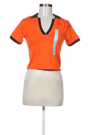 Tricou de femei Sinsay, Mărime L, Culoare Portocaliu, Preț 82,63 Lei, #136646400