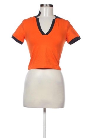Tricou de femei Sinsay, Mărime M, Culoare Portocaliu, Preț 82,63 Lei, #136646405