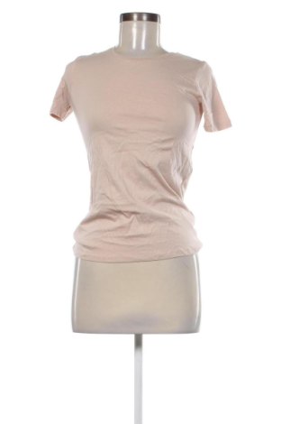 Damski T-shirt Sinsay, Rozmiar XXS, Kolor Beżowy, Cena 76,73 zł, #136650674