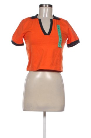 Tricou de femei Sinsay, Mărime XL, Culoare Portocaliu, Preț 82,63 Lei, #136655540