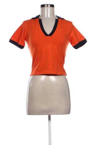Tricou de femei Sinsay, Mărime L, Culoare Portocaliu, Preț 82,63 Lei, #136660663