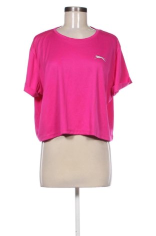 Γυναικείο t-shirt Slazenger, Μέγεθος L, Χρώμα Ρόζ , Τιμή 7,00 €, #136661560