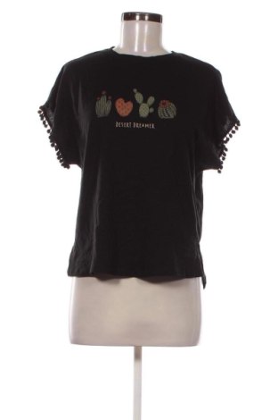 Γυναικείο t-shirt Terranova, Μέγεθος M, Χρώμα Μαύρο, Τιμή 9,00 €, #136628019