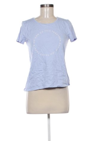 Γυναικείο t-shirt Tom Tailor, Μέγεθος S, Χρώμα Μπλέ, Τιμή 11,99 €