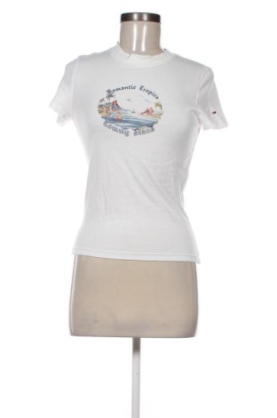 Γυναικείο t-shirt Tommy Jeans, Μέγεθος S, Χρώμα Λευκό, Τιμή 36,99 €, #135775236