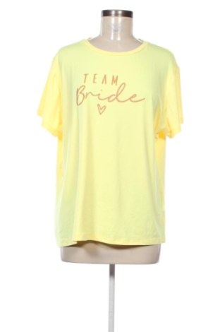 Дамска тениска Unbranded, Размер XXL, Цвят Жълт, Цена 9,20 €
