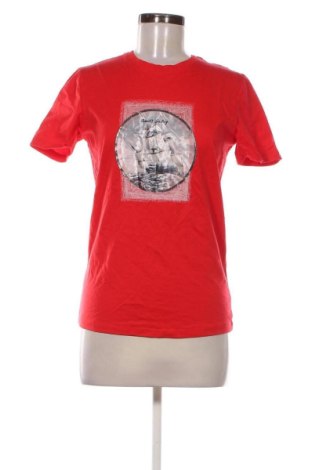 Damen T-Shirt Unbranded, Größe XXL, Farbe Rot, Preis 11,99 €
