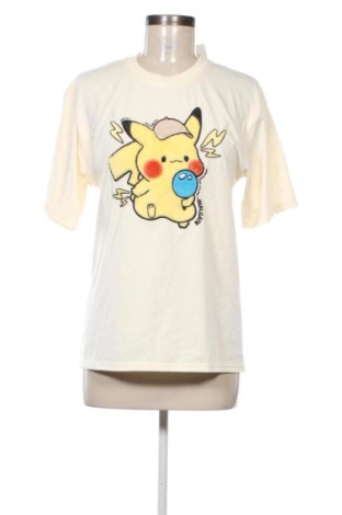 Damski T-shirt Unbranded, Rozmiar L, Kolor ecru, Cena 45,99 zł