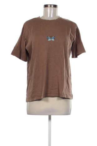 Damski T-shirt Unbranded, Rozmiar M, Kolor Brązowy, Cena 48,23 zł