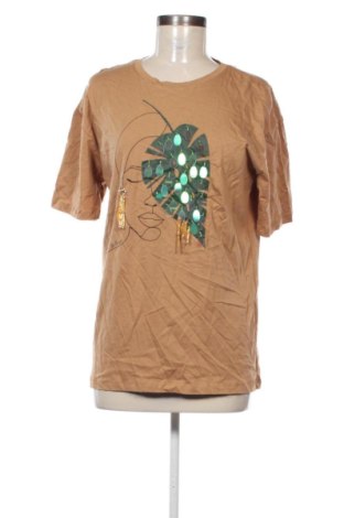 Γυναικείο t-shirt Unbranded, Μέγεθος M, Χρώμα Καφέ, Τιμή 10,99 €