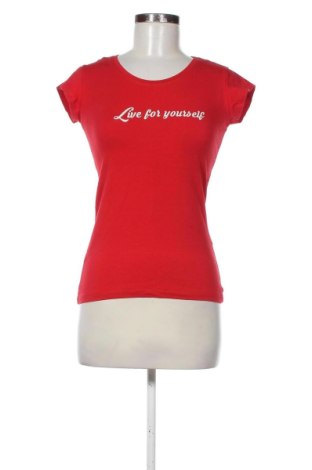 Tricou de femei Unbranded, Mărime XS, Culoare Roșu, Preț 42,99 Lei, #136669462