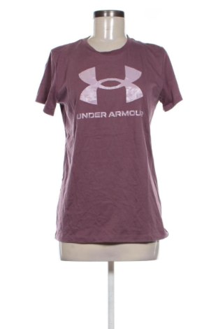Γυναικείο t-shirt Under Armour, Μέγεθος M, Χρώμα Σάπιο μήλο, Τιμή 16,99 €
