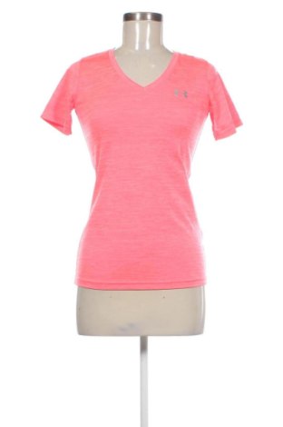 Damski T-shirt Under Armour, Rozmiar XS, Kolor Różowy, Cena 72,99 zł