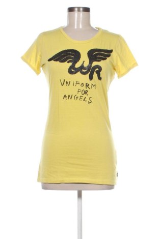 Damen T-Shirt WE ARE REPLAY, Größe M, Farbe Gelb, Preis 35,00 €