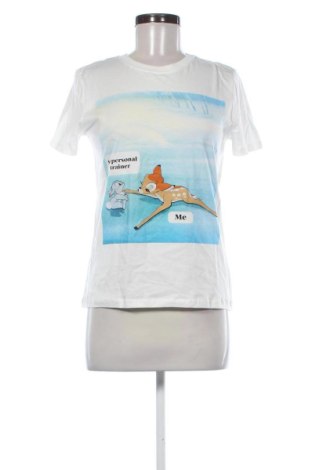 Tricou de femei Zara, Mărime S, Culoare Alb, Preț 34,99 Lei