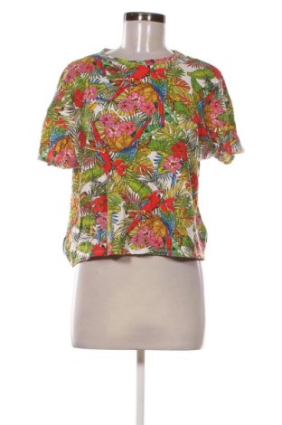 Damski T-shirt Zara, Rozmiar M, Kolor Kolorowy, Cena 32,15 zł