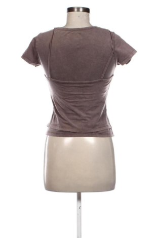 Дамска тениска Zara, Размер M, Цвят Кафяв, Цена 5,76 €