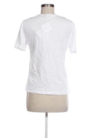 Γυναικείο t-shirt Zara, Μέγεθος S, Χρώμα Λευκό, Τιμή 14,99 €
