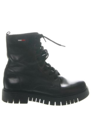 Botine de damă Tommy Jeans, Mărime 37, Culoare Negru, Preț 573,45 Lei, #136649339