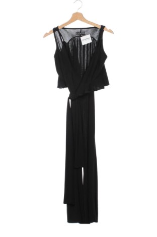 Salopetă lungă de damă Bershka, Mărime XS, Culoare Negru, Preț 151,99 Lei