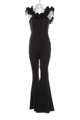 Дамски дълъг гащеризон Trendyol, Размер S, Цвят Черен, Цена 34,72 €, #136638814