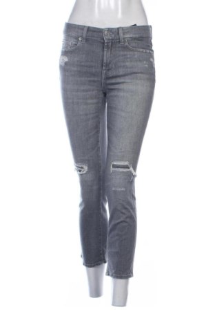 Дамски дънки 7 For All Mankind, Размер S, Цвят Сив, Цена 38,34 €