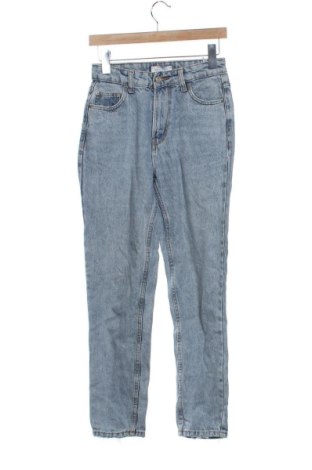 Blugi de femei Bershka, Mărime XS, Culoare Albastru, Preț 91,99 Lei
