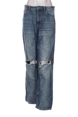 Дамски дънки Bershka, Размер M, Цвят Син, Цена 16,87 €, #136544571