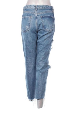Damskie jeansy Bershka, Rozmiar M, Kolor Niebieski, Cena 78,99 zł