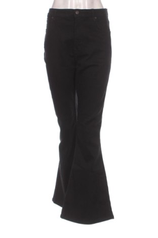 Blugi de femei Bershka, Mărime L, Culoare Negru, Preț 78,99 Lei, #136596315