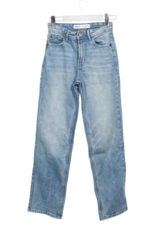 Damskie jeansy Bershka, Rozmiar XXS, Kolor Niebieski, Cena 80,38 zł, #136601858