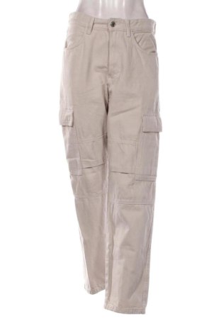 Damskie jeansy Bershka, Rozmiar M, Kolor Beżowy, Cena 80,38 zł, #136664653