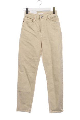 Blugi de femei H&M, Mărime XXS, Culoare Bej, Preț 105,99 Lei, #136594110