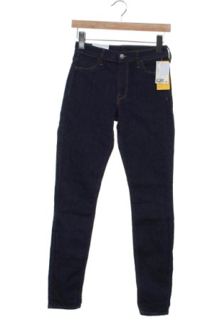Дамски дънки H&M, Размер XS, Цвят Син, Цена 23,00 €, #136599405