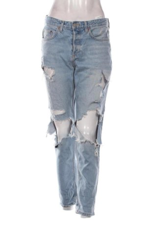 Damskie jeansy H&M, Rozmiar L, Kolor Niebieski, Cena 79,99 zł, #136668863