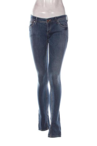 Damskie jeansy H&M, Rozmiar L, Kolor Niebieski, Cena 79,15 zł, #136668941