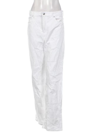 Damskie jeansy H&M Divided, Rozmiar L, Kolor Biały, Cena 81,02 zł, #136603091