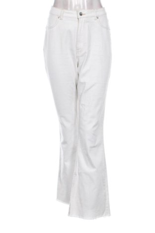 Blugi de femei H&M Divided, Mărime L, Culoare Alb, Preț 78,20 Lei, #136657612
