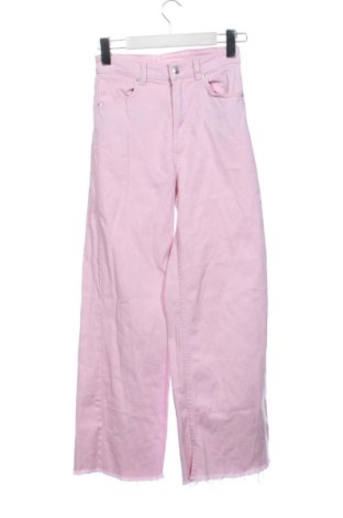 Damskie jeansy H&M Divided, Rozmiar XS, Kolor Różowy, Cena 80,38 zł, #136668850